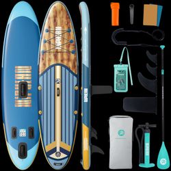 Inflatable paddle board