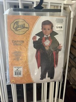 Vampire Costume β Infant/Toddler (Labeled 6β12 Months, Fits Up to 2 Years)