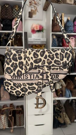 Leopard shoulder bag