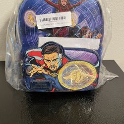 Loungefly Marvel Doctor Strange In The Multiverse Of Madness Mini Backpack w/Tag
