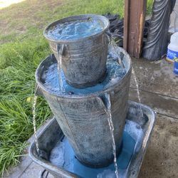 Water Fountain With Led Lights 