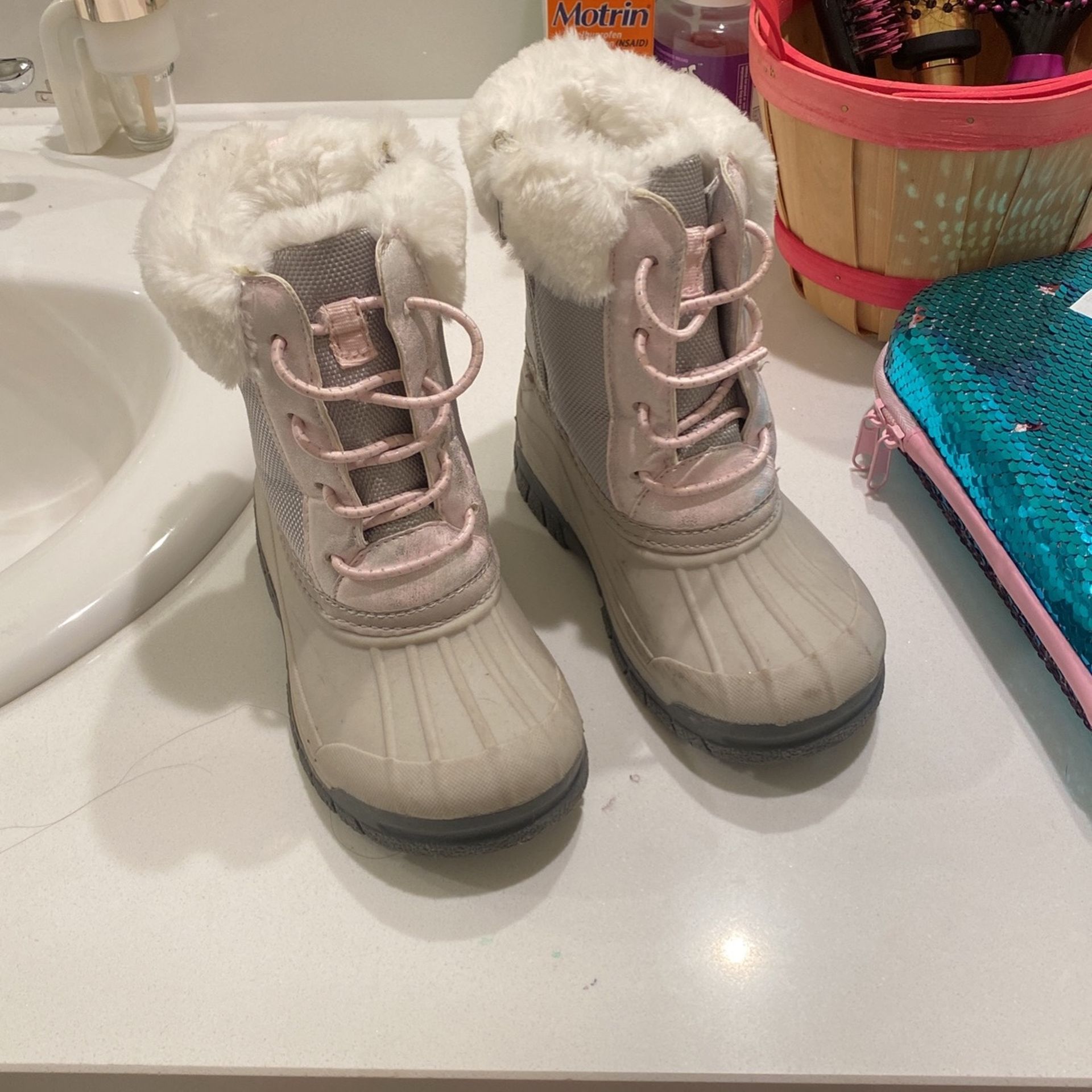 Little Girl Snow Boots
