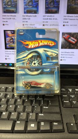Cul8r Red Hot Wheels