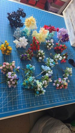 Huge Silk Flower Bundle – 635 Pieces (Perfect for Business Use)