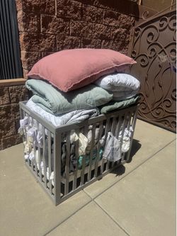 Free crib mattress sheets comforters