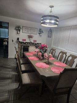 9 Piece Dinning Table