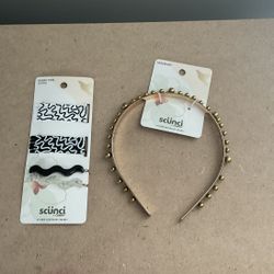 Scunci Bobby Pins Set And Headband 