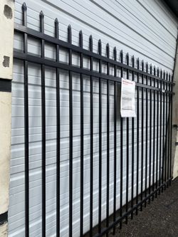 10x7 Steel Fence Panels & Posts – Heavy Duty