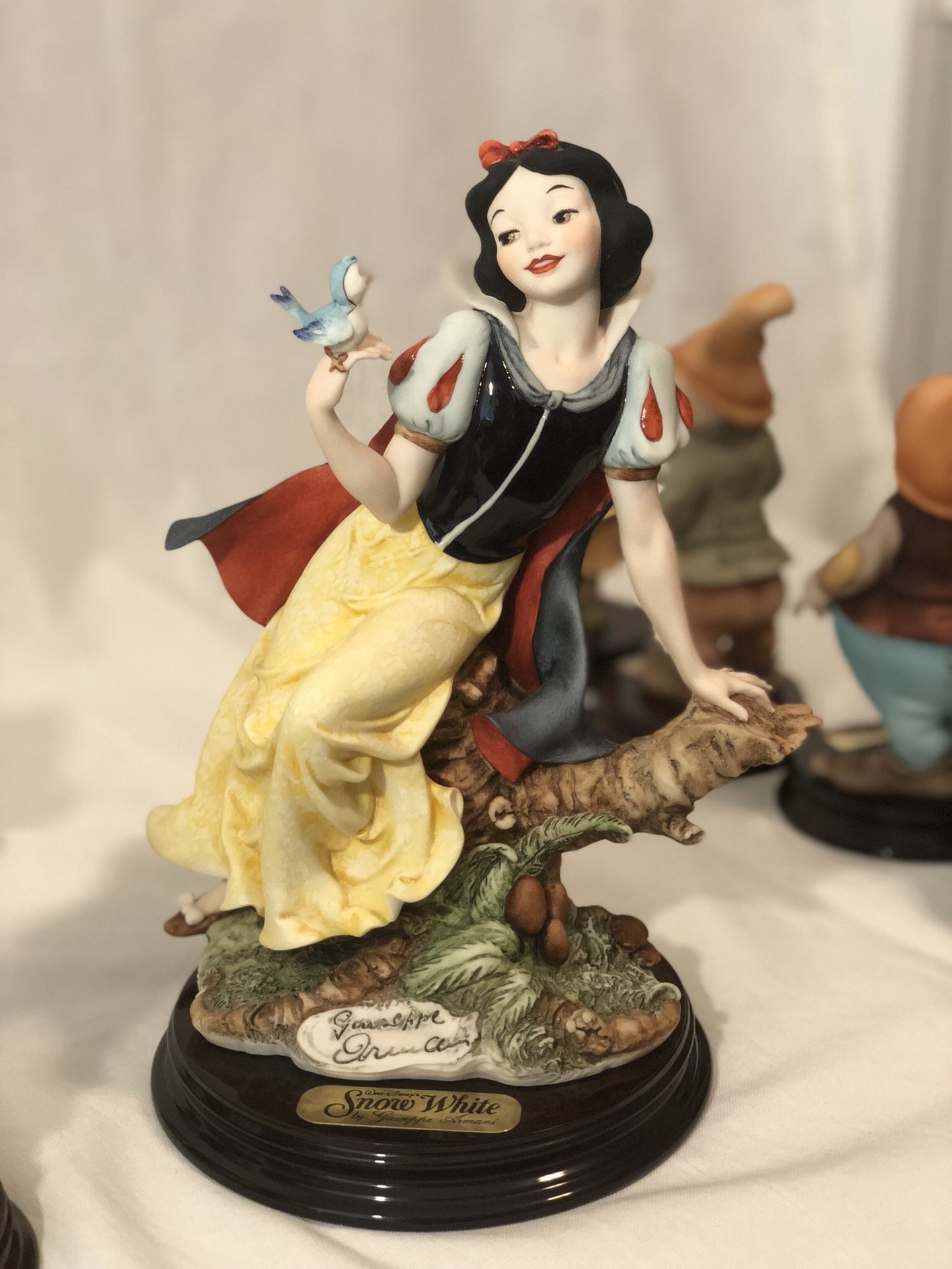 Walt Disney's Snow White and the Seven Dwarfs by Giuseppe Armani - $850