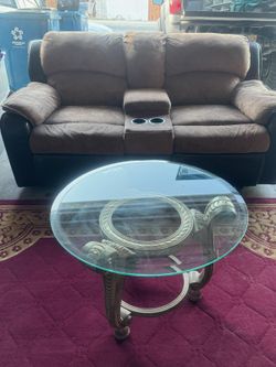 Couch, Table, And Carpet