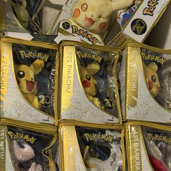 Pokemon 20th Anniversary Plush Collection 