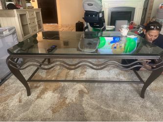 Beautiful Glass Coffee Table