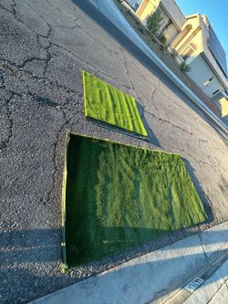 Artificial grass 120”x56”     51”x58”