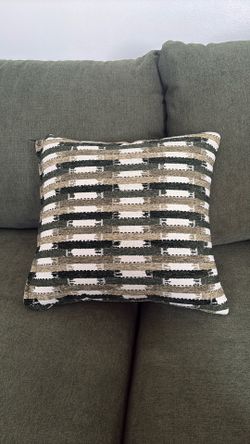 Olive green couch