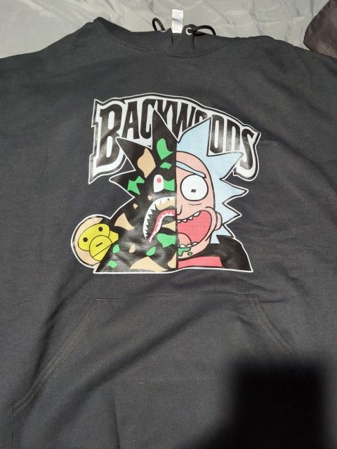 Rick And Morty Backwoods Hoodie XL