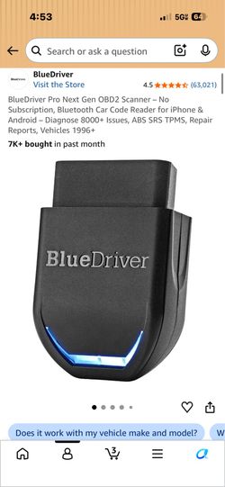 Bluedriver pro Next gen