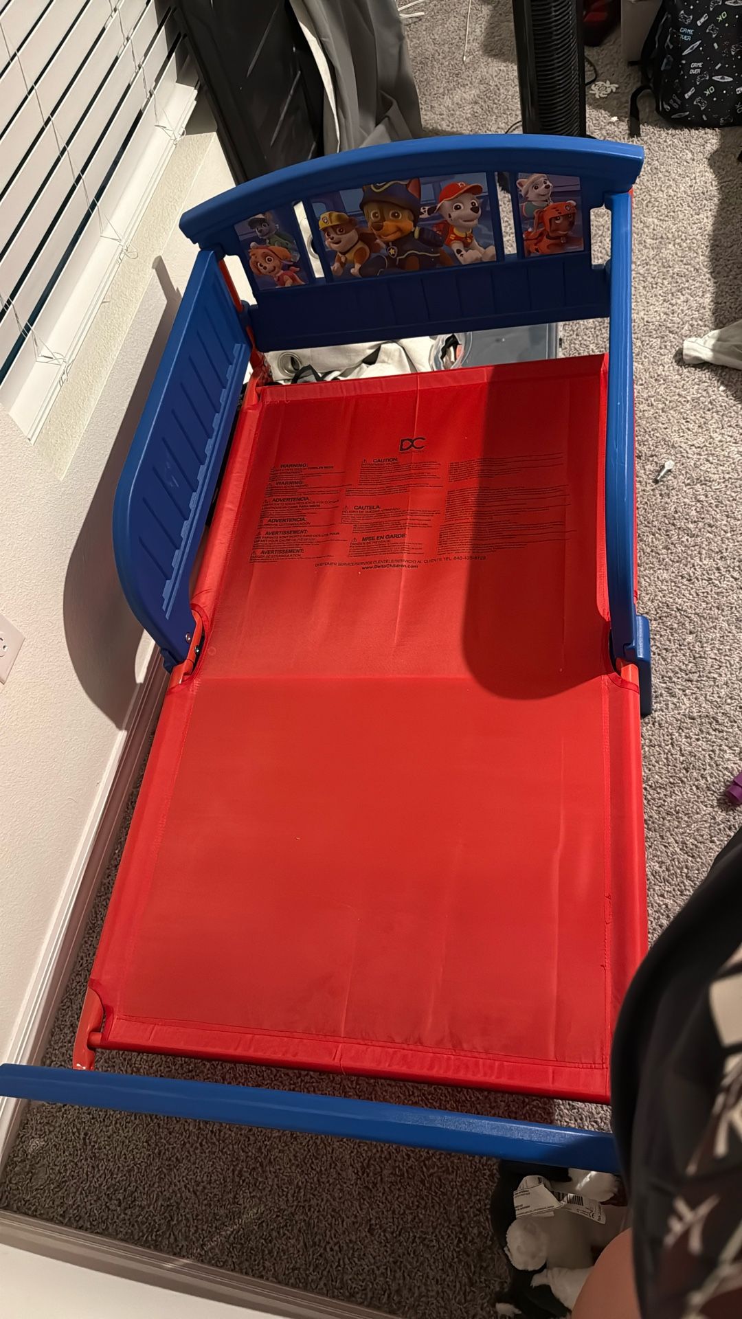 Brand New Toddler Bed And Brand New Sheets Paw Patrol