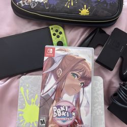 Nintendo switch OLED splatoon edition 