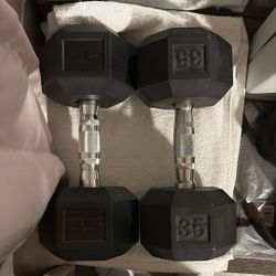35lb Dumbbell Set
