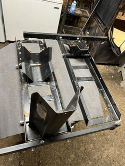 Motorcycle wheel choke stand for the trailer