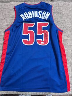 Duncan Robinson Signed Autograph Custom Jersey - Beckett Coa - Detroit Pistons