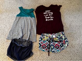 Juniors women’s small 2 PJ’s Shorts Sets