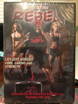 Amenzone Rebel DVD set 1 & 2 Explosive Workout Xtreme High Level Intensity Boot Camp