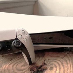 PS5 Console and Controller - Ready