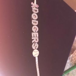 Dodgers Bracelet Or Anklet