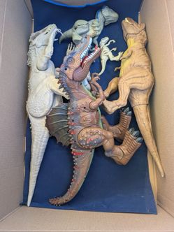 Lot of Jurassic Park Mechanical Dinosaurs