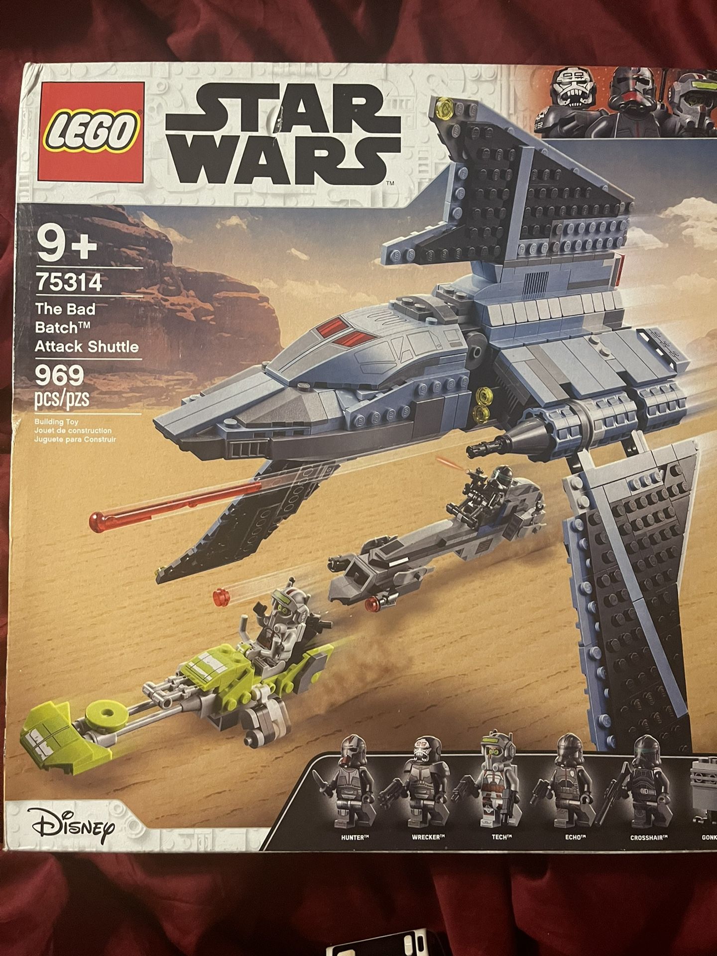 Lego Star Wars The Bad Batch Attack Shuttle NIB