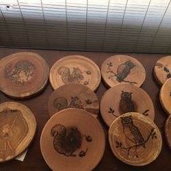 Coasters Wooden 12
