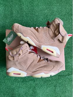 Air Jordan 6 Travis Scott British khaki