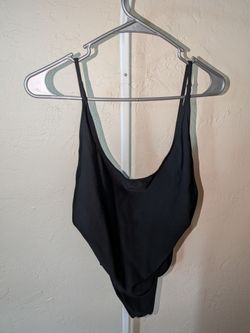 American Apparel Black One-Piece Swimsuit