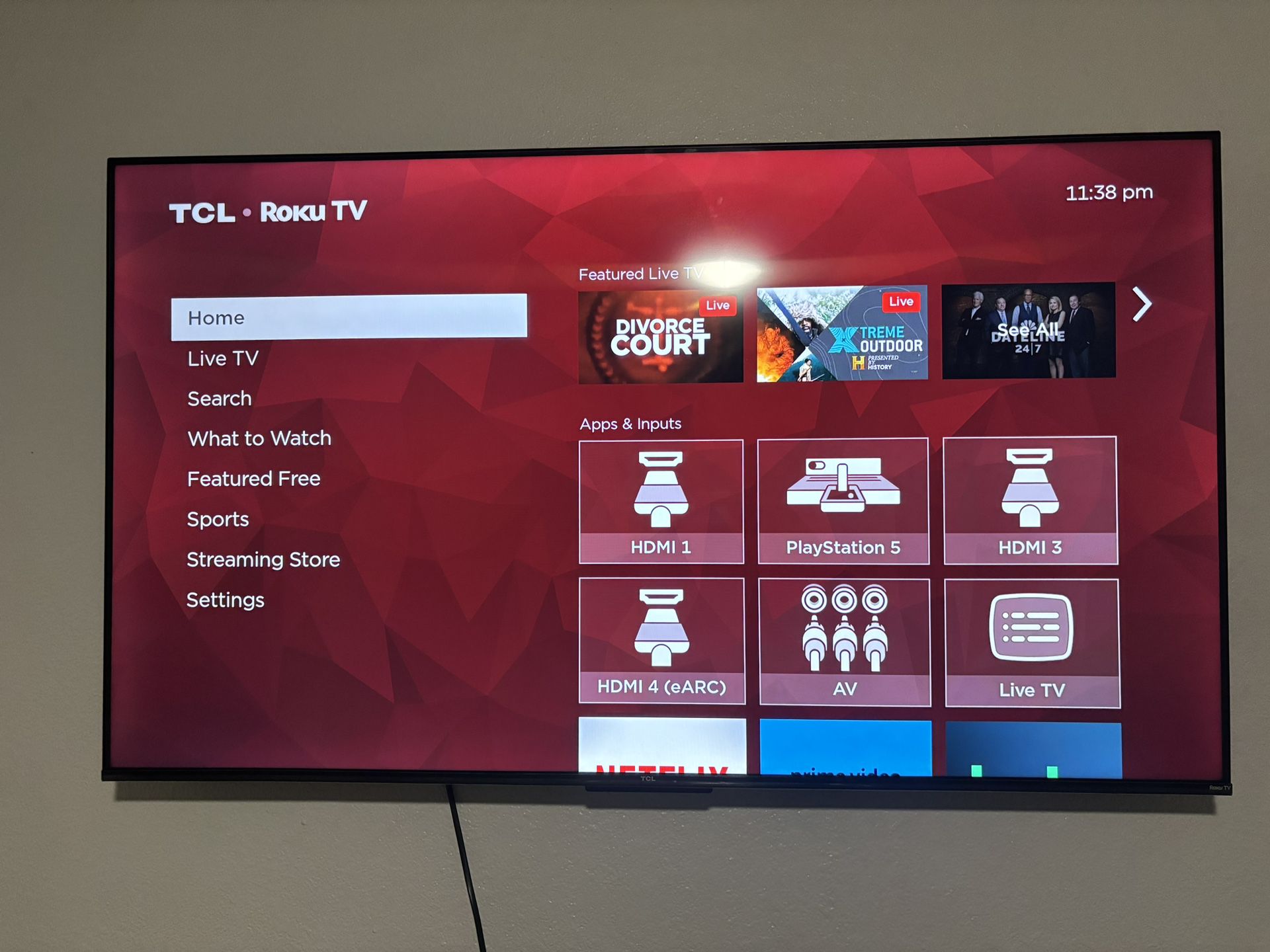 55 Inch TCL 