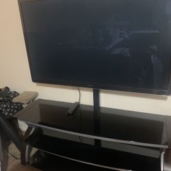 Panasonic  Tv.  With Stand.  