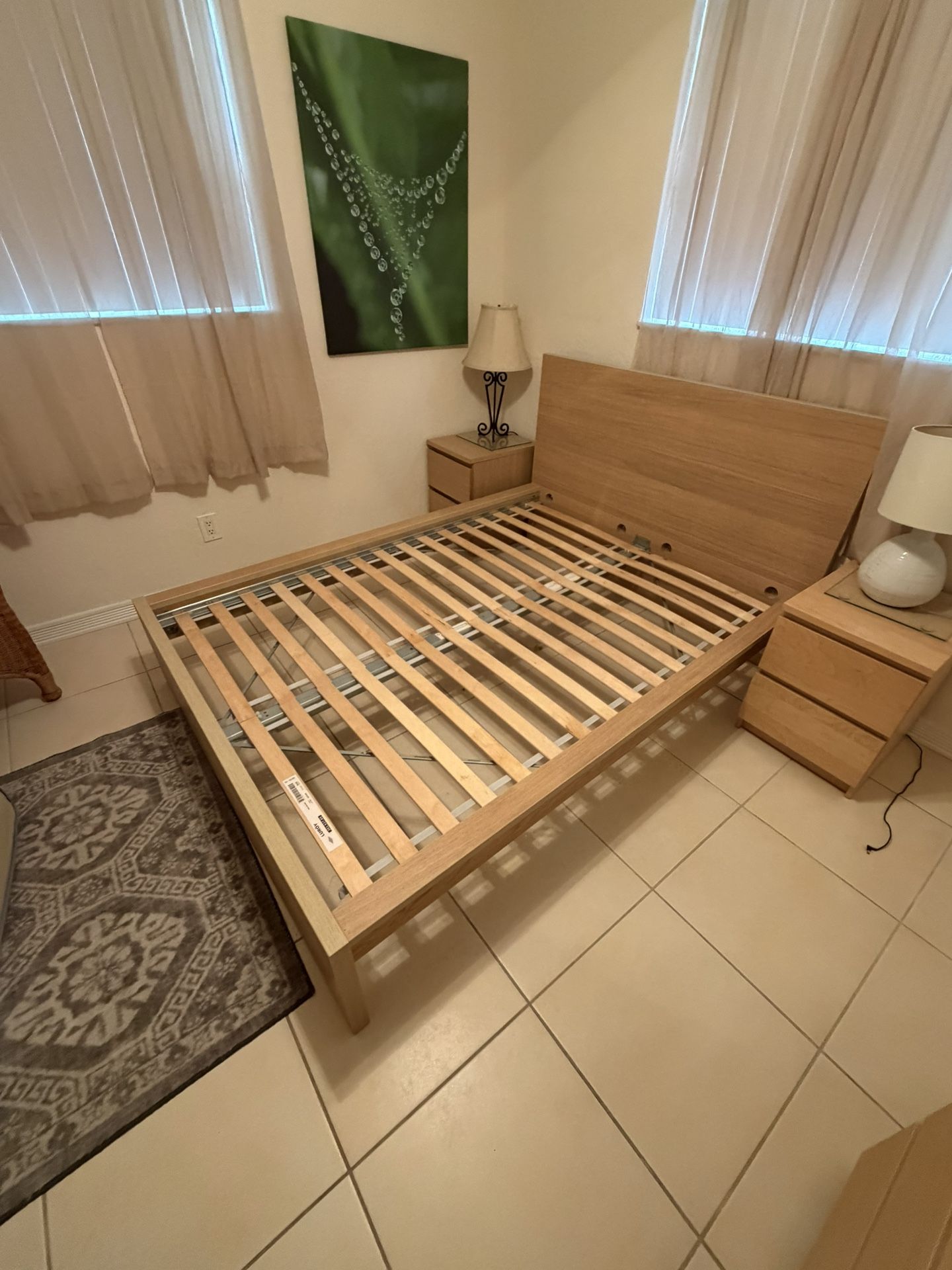 IKEA Malm Full Size Bedroom Set