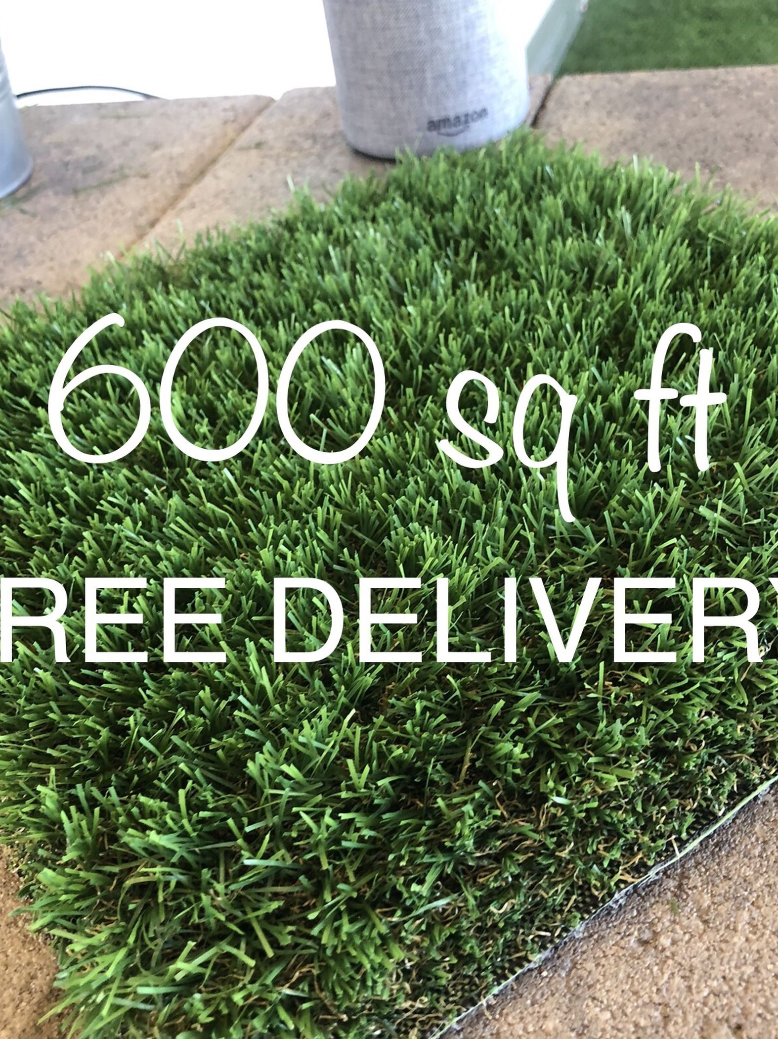 FREE DELIVERY - 600sq ft - Artificial Turf