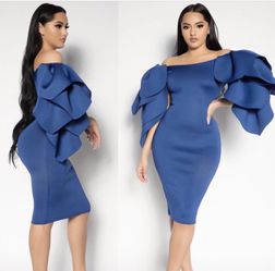 Royal Blue Dress Size Medium