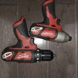 Milwaukee drill And impact