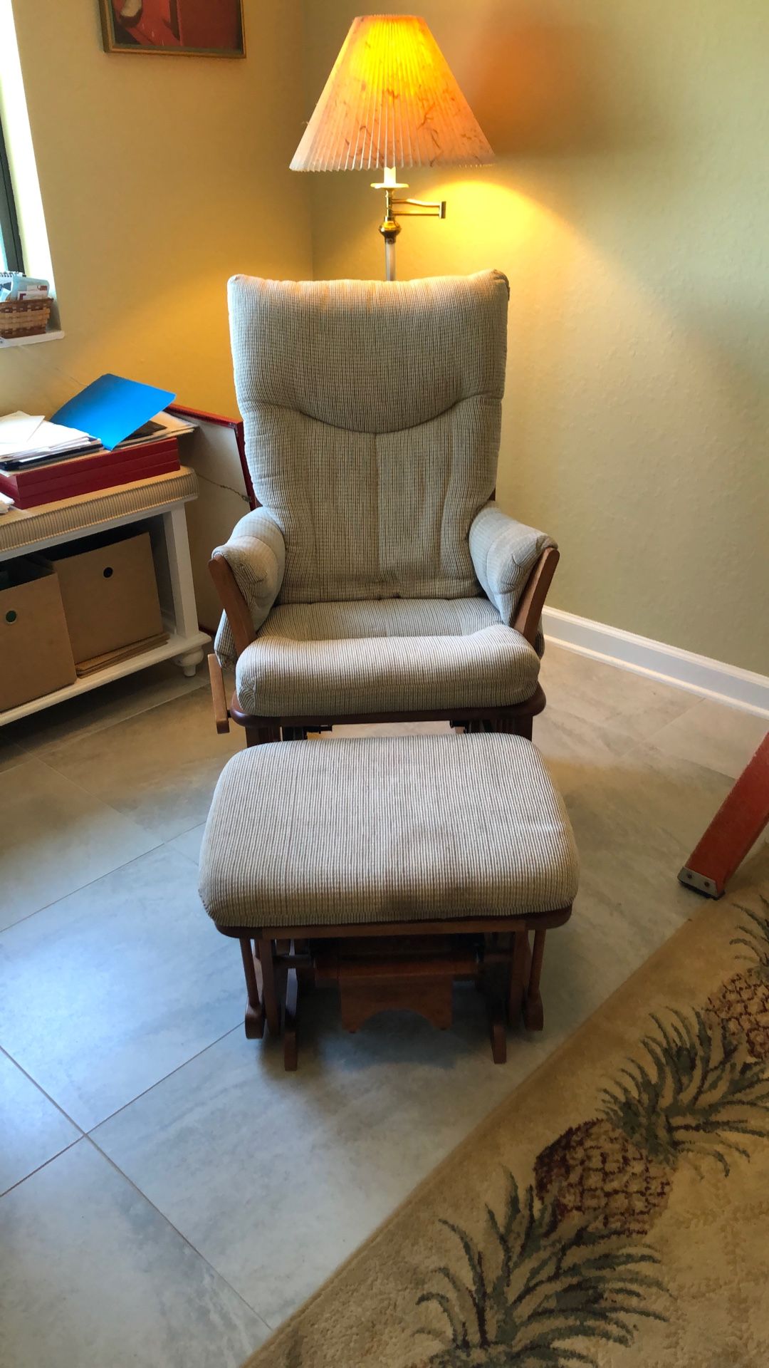 Chair And Ottoman