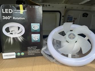 Foco De Luz Ventilador