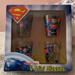 Superman Mini/Shot Glasses