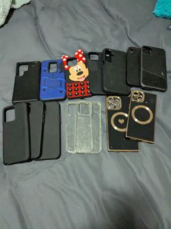 14 Phone Cases (Various) - Cheap And Priced To Sell As A Lot ONLY!!!