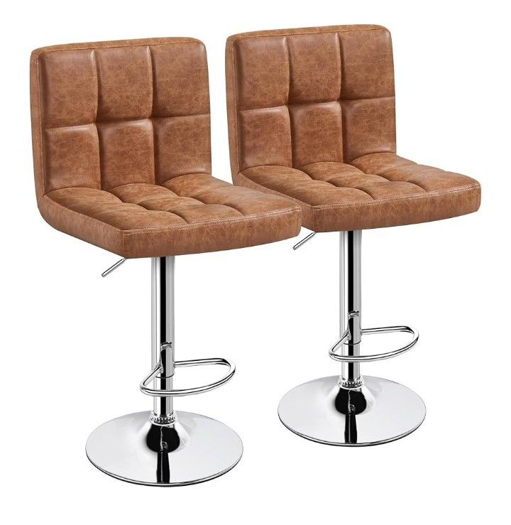 Yaheetech Bar Stools Set of 2
