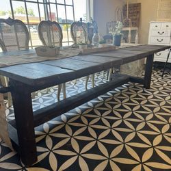 Long Farm Table 