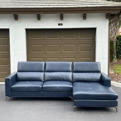 🛋️ Couch/Sofa Sectional - Faux Leather - Delivery Available 🚛
