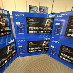New 55 Vizio Tv. Free Delivery 6 Month Warranty  55 Vizio Tv  Smart 4k 