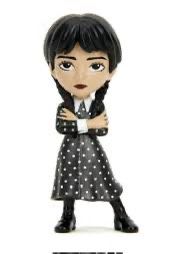 NEW Jada Metalfigs WEDNESDAY ADDAMS in a DRESS Diecast Figure The Addams Family