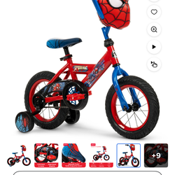 Spider-Man 12” toddler bike